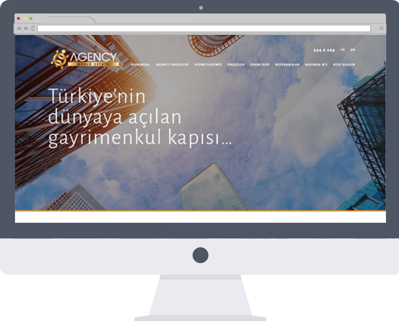 Agency Gayrimenkul Web Tasarımı