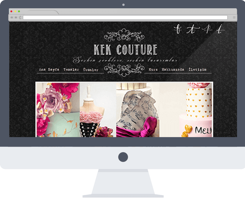Kek Couture Web Tasarımı