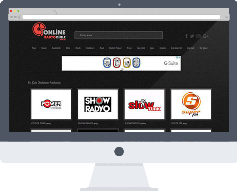 Online Radyo Dinle Web Tasarımı ve SEO Optimizasyonu