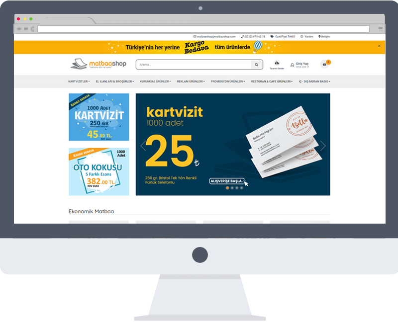 MatbaaShop E-Ticaret