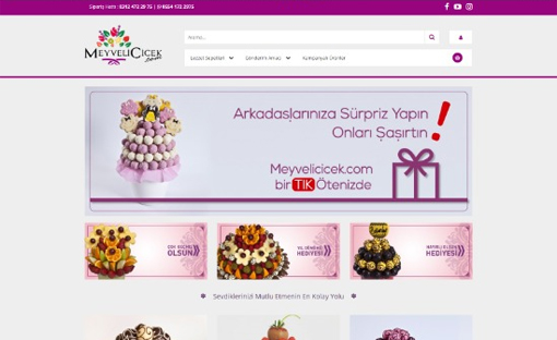Meyveli Çiçek E-Ticaret