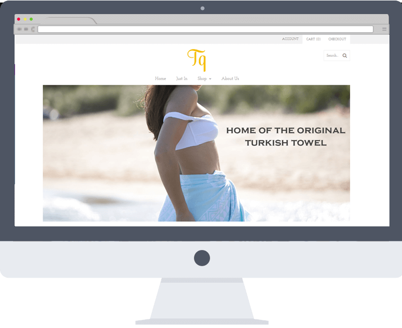 Turkish Towel USA Özel Tasarım E-Ticaret